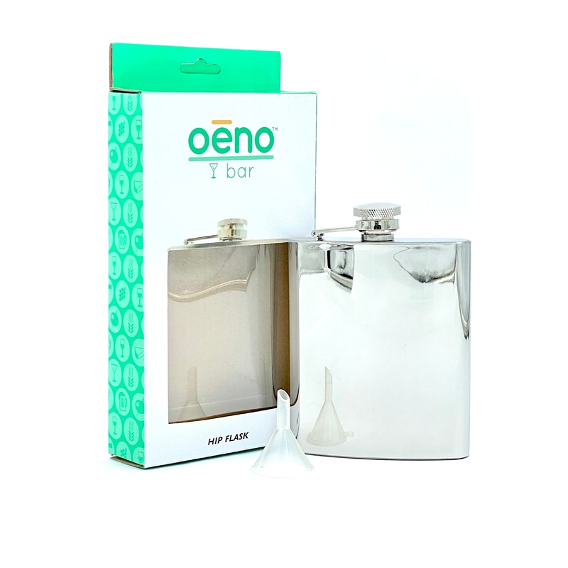 Oeno Flask Chrome