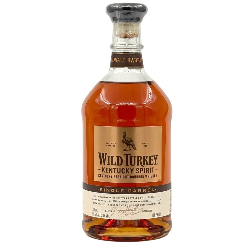 Wild Turkey Kentucky Spirit Single Barrel Bourbon Whiskey