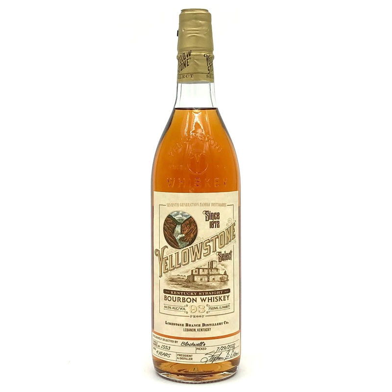 Yellowstone Blackwell’s Pick Single Barrel Bourbon Whiskey