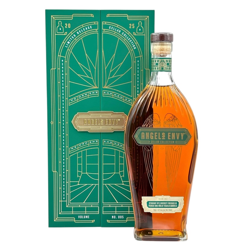 Angel’s Envy Rye Whiskey Cellar Collection Vol. 5 Finished in Tequila Casks Limited Release
