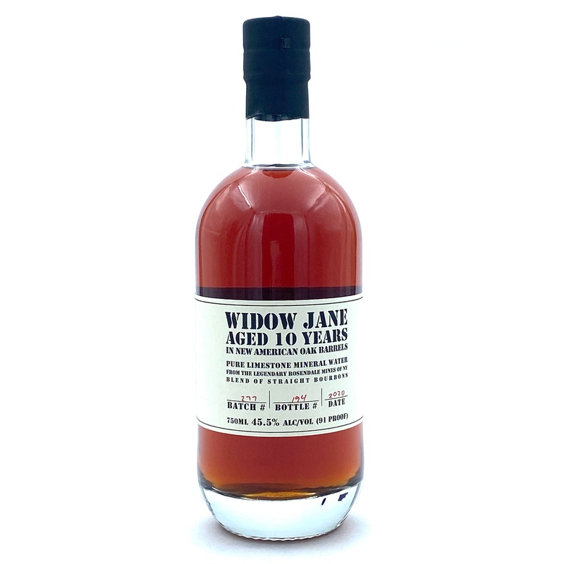 Widow Jane 10 Year old Bourbon Whiskey