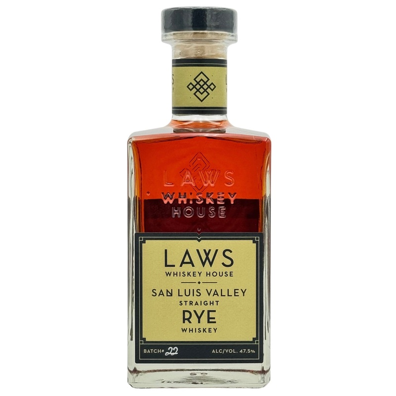 A.D. Laws San Luis Valley Rye Whiskey