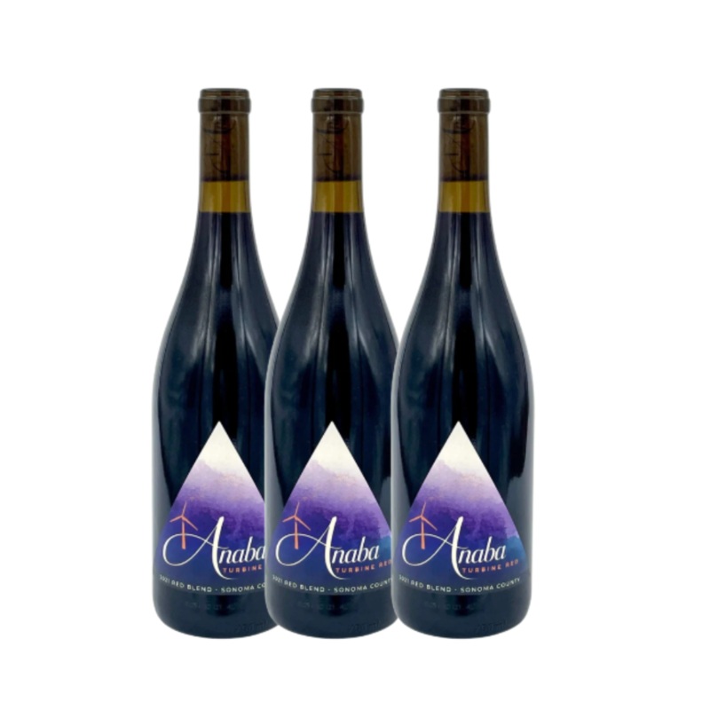 Anaba Wines 2021 Turbine Red Blend Sonoma Valley – Buy 2 Get 1 Free