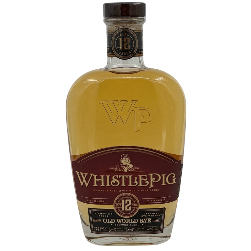 Whistlepig Bespoke Blend Old World 12 Year Old Rye Whiskey