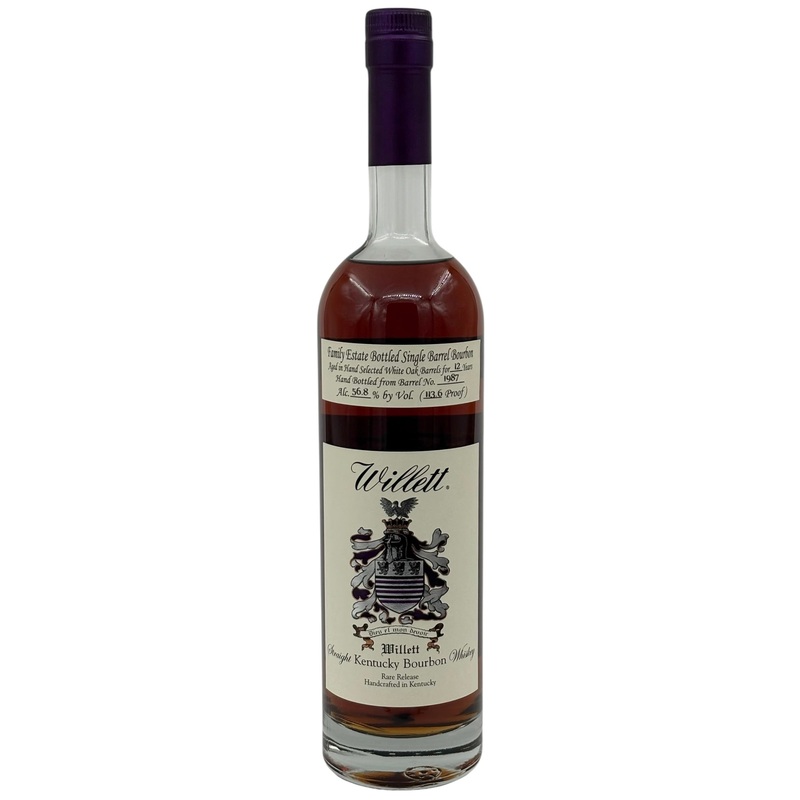Willett Family Estate Once In a Lifetime 12 Year Old Bourbon Whiskey Cask #1987