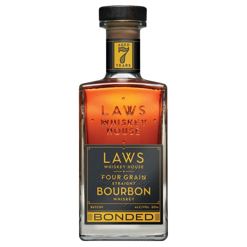 A.D. Laws Four Grain Bourbon Whiskey Bottled in Bond