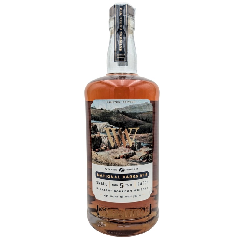Wyoming National Parks Small Batch Whiskey