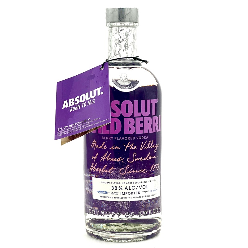 Absolut Wild Berri Vodka