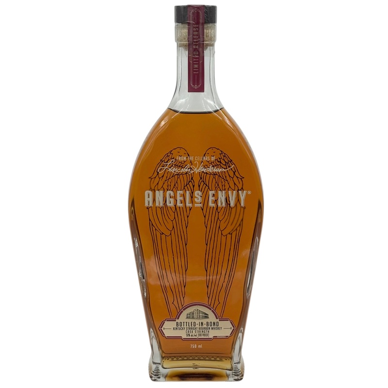 Angel’s Envy Bottled-in-Bond Cask Strength Bourbon Whiskey Limited Release
