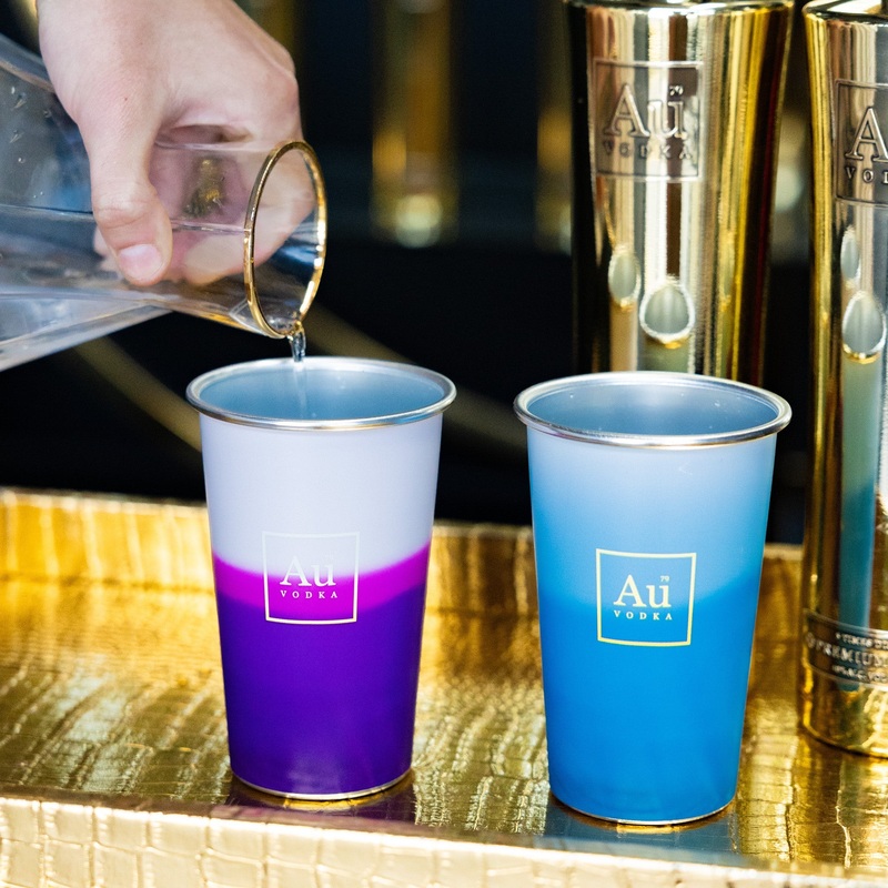Au Color Changing Cup|Blue|Purple