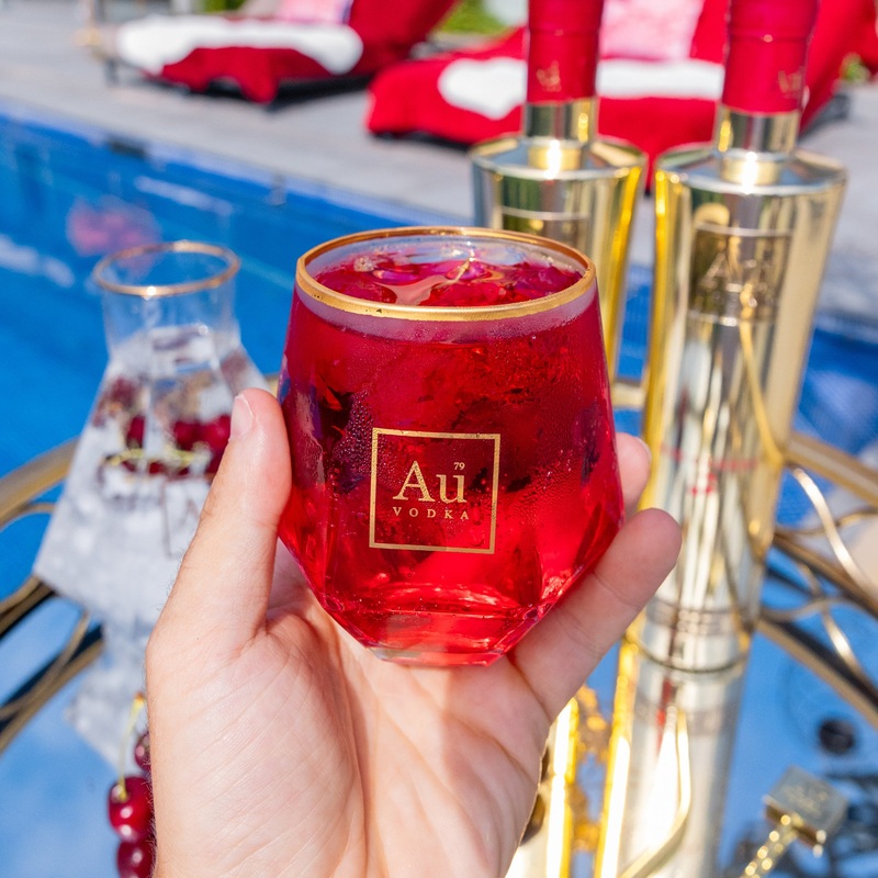 Au Diamond Cut Glass|Single