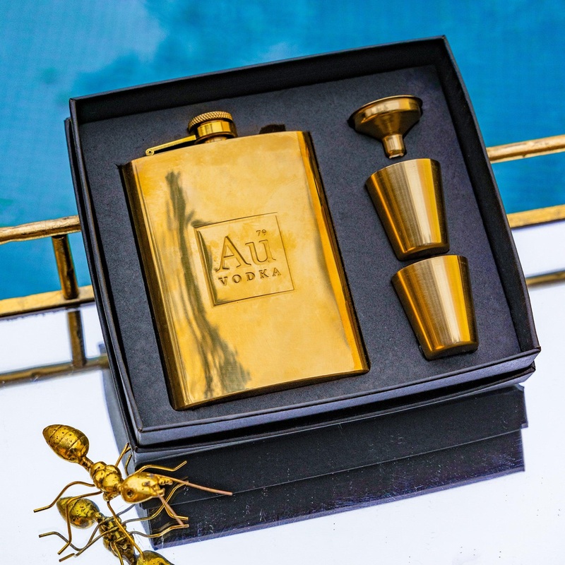 Au Hip Flask