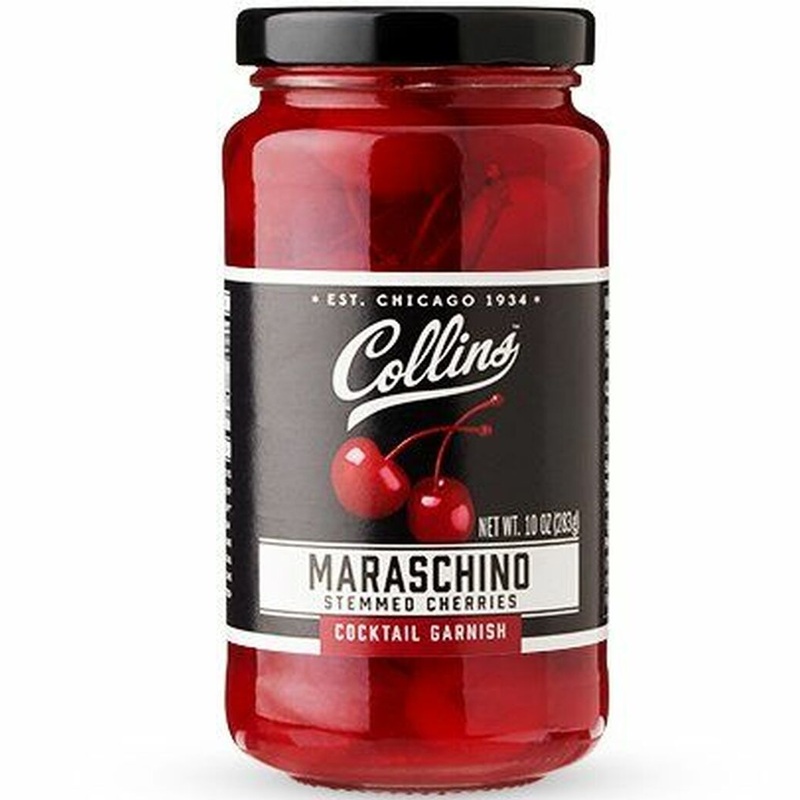 Collins Maraschino Cherries|10oz