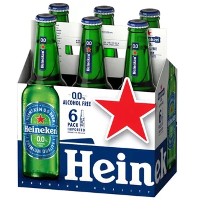 Heineken 0.0|6pk/12oz bottles