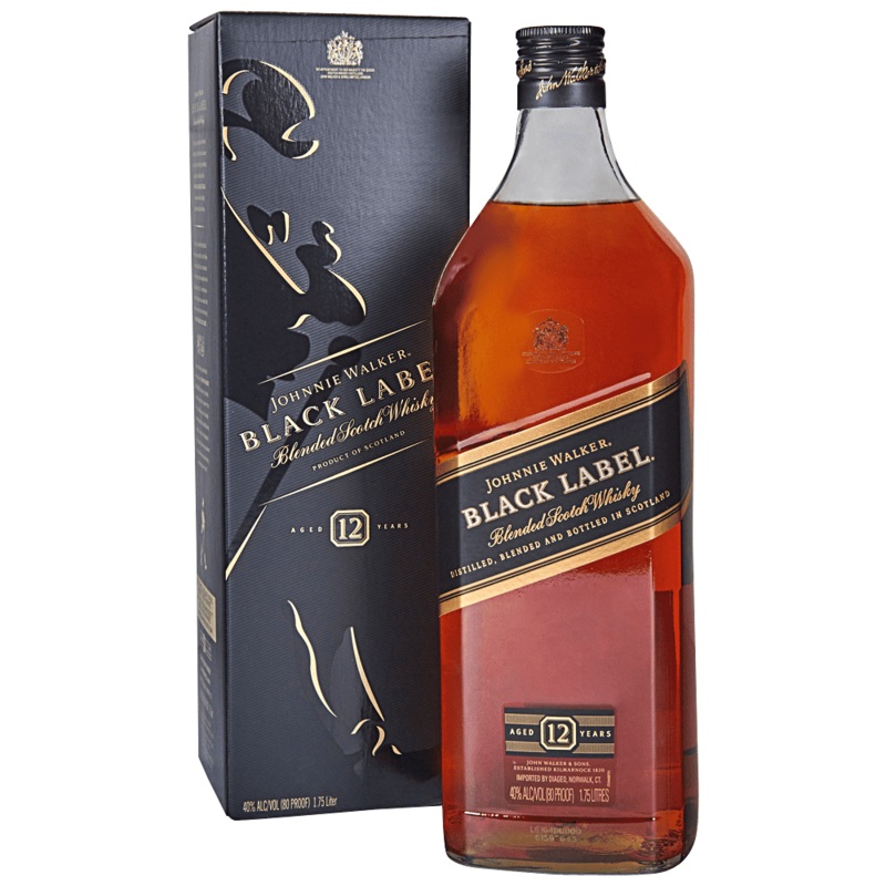 Johnnie Walker Black Label|750mL|1.75L