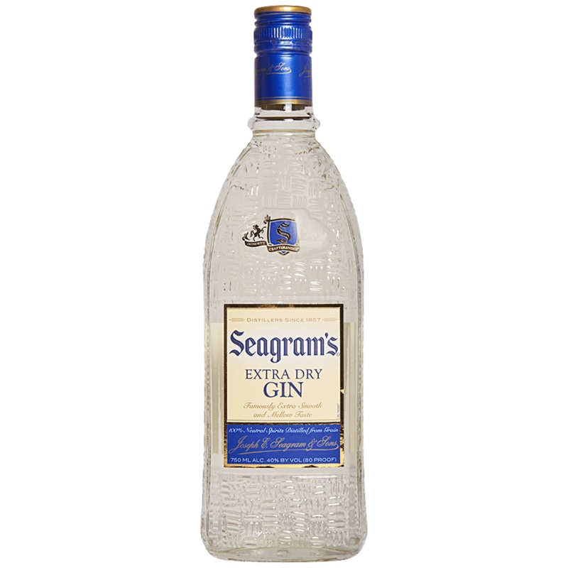 Seagram’s Gin|750mL|1.75L|375mL|200mL
