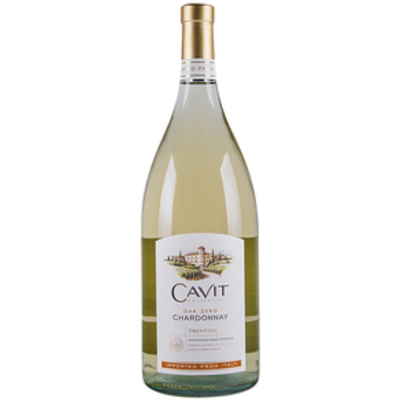 Cavit Oak Zero Chardonnay|1.5L
