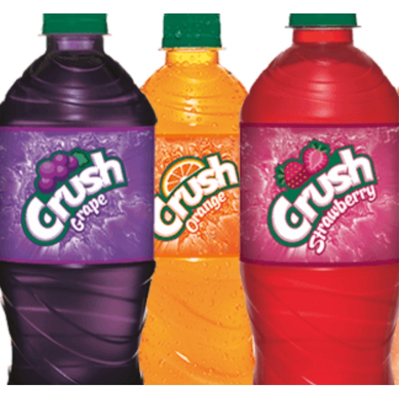 Crush Soda|Grape|Orange|Strawberry|Watermelon|Pineapple|2L