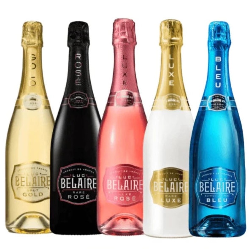 Luc Belaire|Rare Rose|Luxe Rose|Luxe|Bleu|750mL