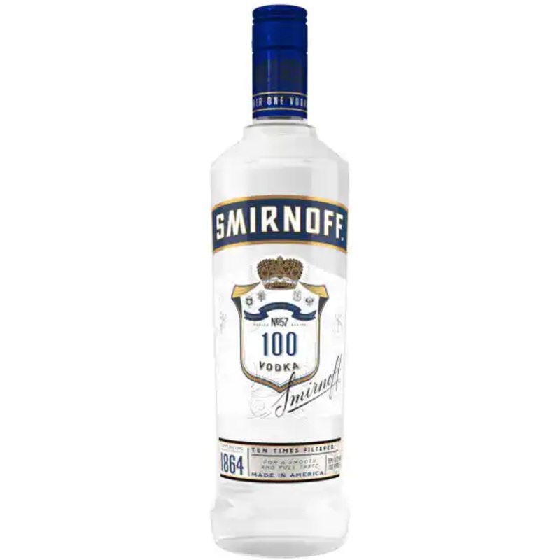 Smirnoff 100 Proof|750mL|1.75L