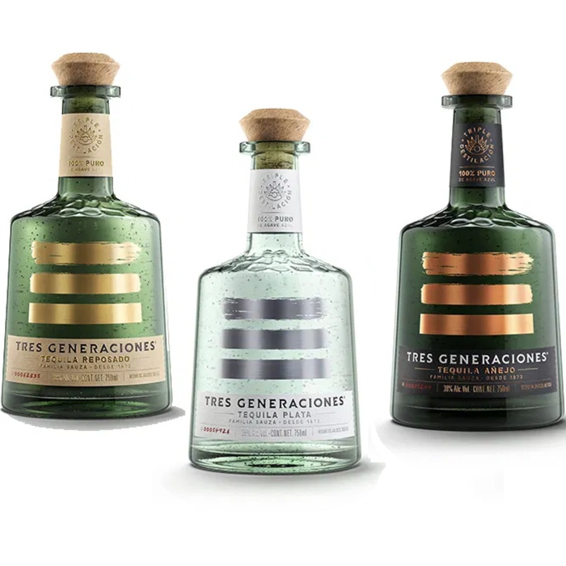 Tres Generaciones|Plata|Reposado|Anejo|750mL