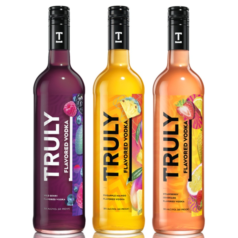 Truly Flavored Vodka|Pineapple Mango|Strawberry Lemonade|Wild Berry|750mL