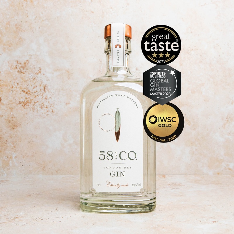 58 and CO London Dry Gin 70cl