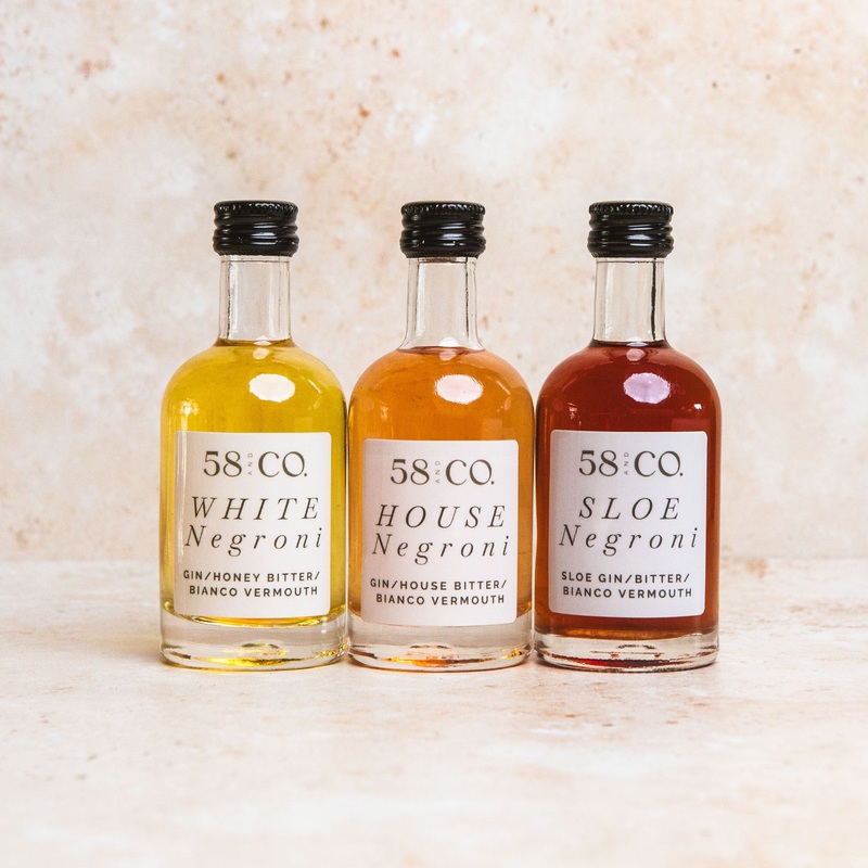 58 and CO Negroni Mini Cocktail Bundle (3 x 5cl)