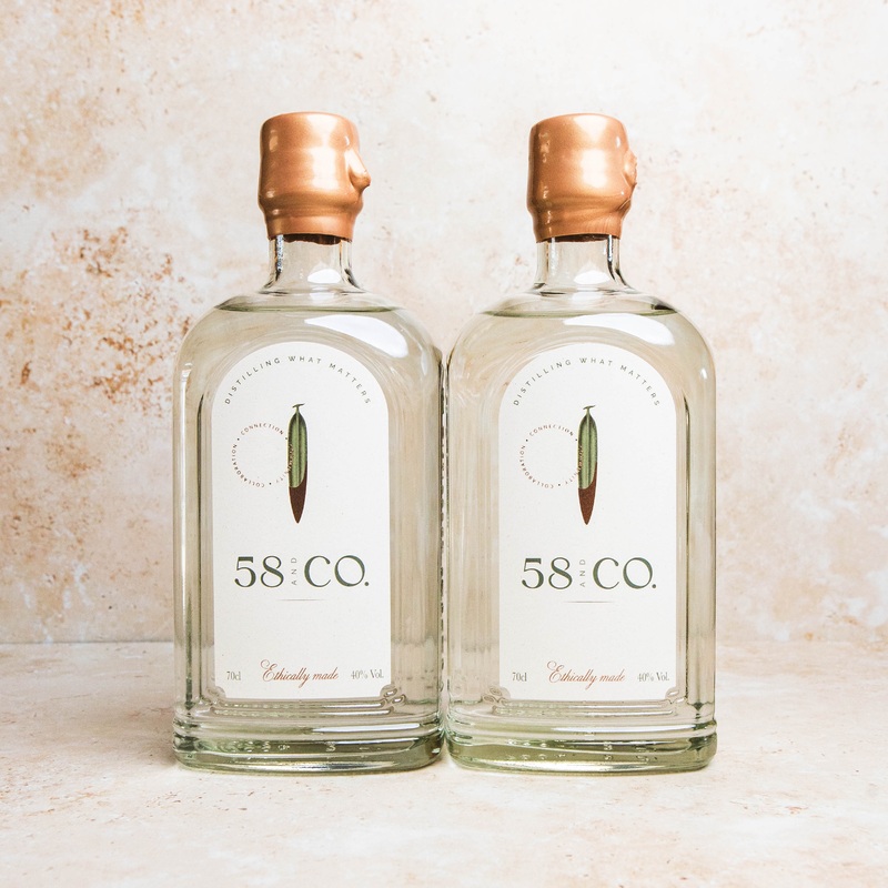 58 and CO Personalised Gin (2 x 70cl)