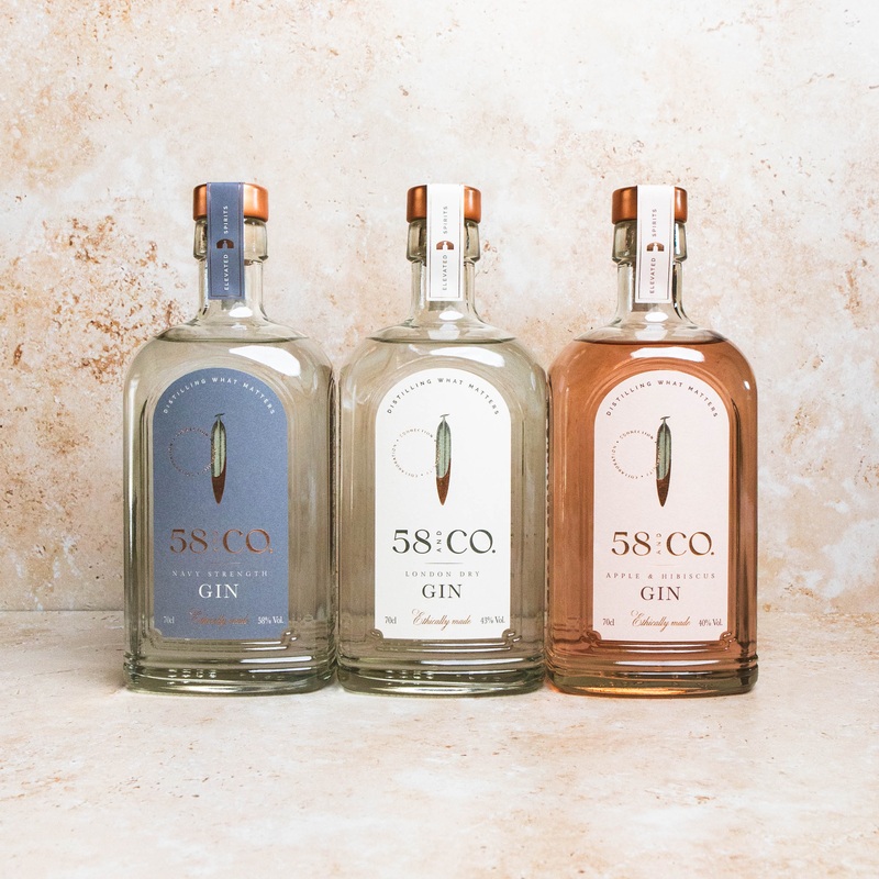 58 and CO Signature Gin Collection (3 x 70cl)