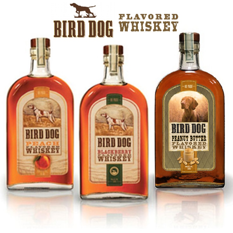 Bird Dog Flavored Whiskeys|Apple|Black Cherry|Blackberry|Honey|Peach|Peanut Butter|Strawberry|750mL