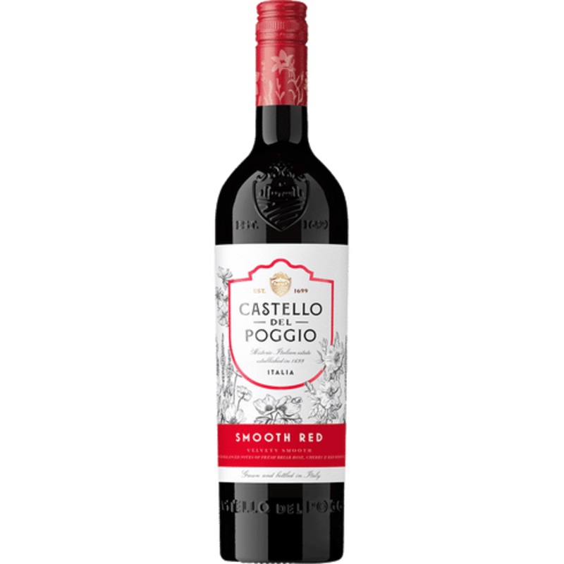 Castello Del Poggio Smooth Red