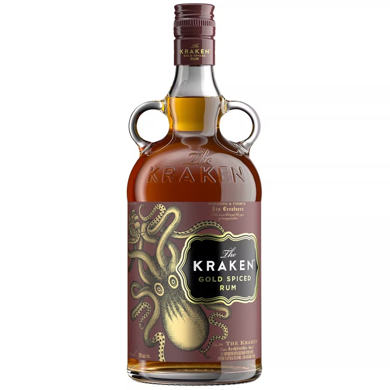 Kraken Gold Spiced Rum|750mL
