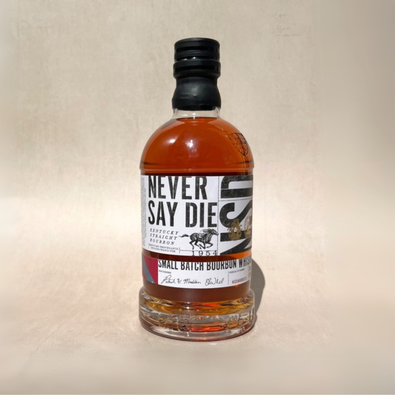 Never Say Die Small Batch Bourbon Whiskey 70cl