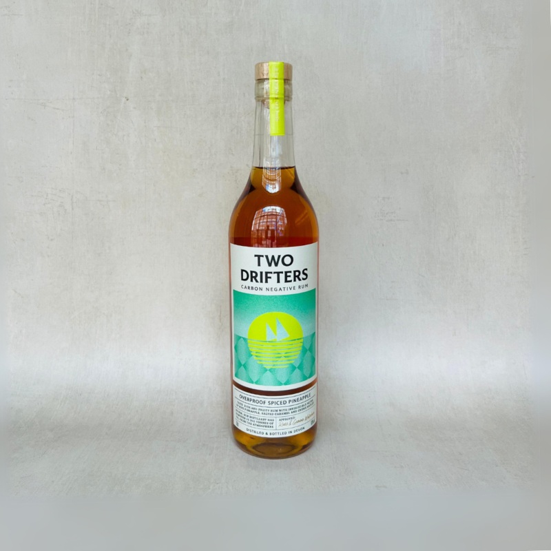 Two Drifters Overproof Spiced Pineapple Rum 70cl