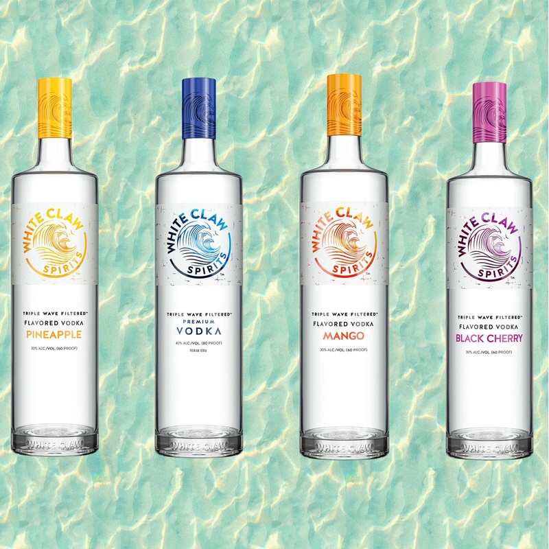 White Claw Vodka|Vodka (unflavored)|Black Cherry|Mango|Pineapple|750mL