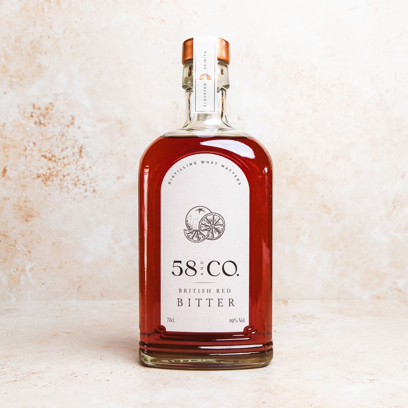58 and CO British Red Bitter 70cl