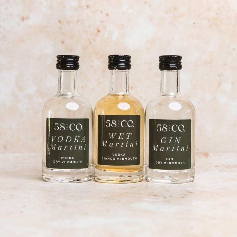 58 and CO Mini Martini Cocktail Bundle (3 x 5cl)