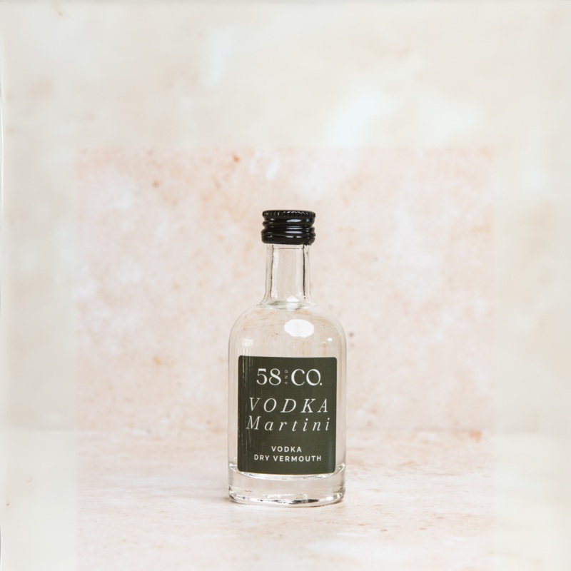 58 and CO Vodka Mini Martini Cocktail